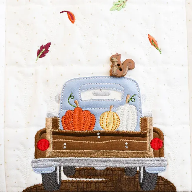Autumn Acres Bench Pillow