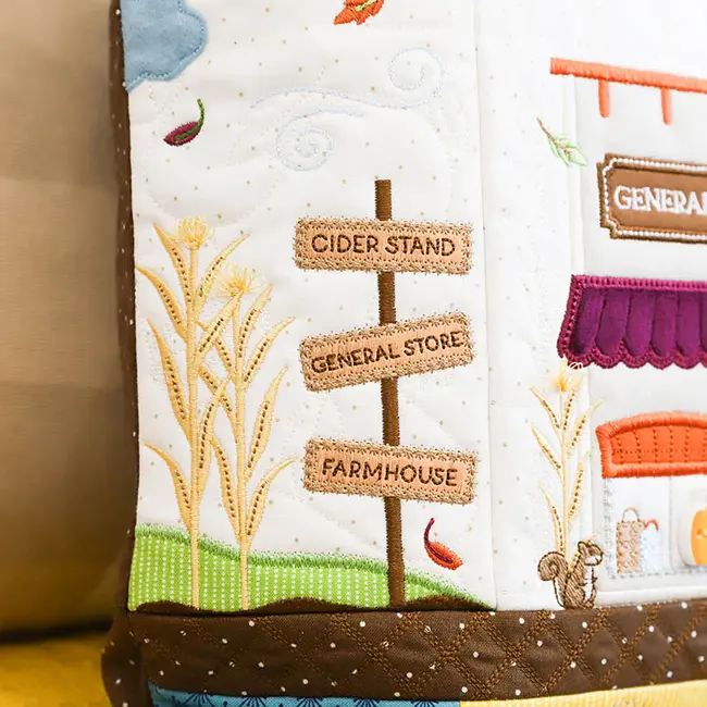 Autumn Acres Bench Pillow