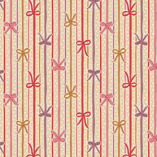 Liberty Festive Magic, Ribbon Stripe, Red, 01667521A, $0.26/cm or $26/m