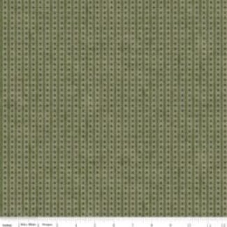 Riley Blake Designs Northern Christmas, C17836-GREEN, Star Stripes, Green, $0.26/cm or $26/m