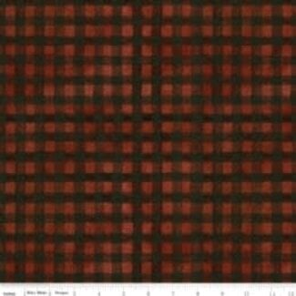 Riley Blake Designs Northern Christmas, C17835-RED, Buffalo Check, Red, $0.26/cm or $26/m