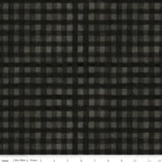 Riley Blake Designs Northern Christmas, C17835-BLACK, Buffalo Check, Black, $0.26/cm or $26/m