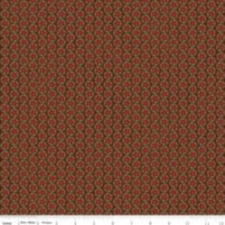 Riley Blake Designs Northern Christmas, C17834-RED, Stars, Red, $0.26/cm or $26/m