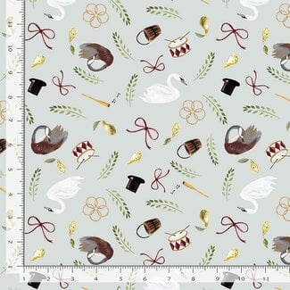 Dear Stella 12 Days, Bows and Pears, DFN3517, $0.26/cm or $26/m