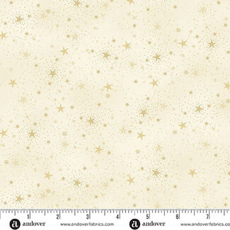 Makower UK Adorn, MU-216-Q, Sparkle, Cream, $0.23/cm or $23/m
