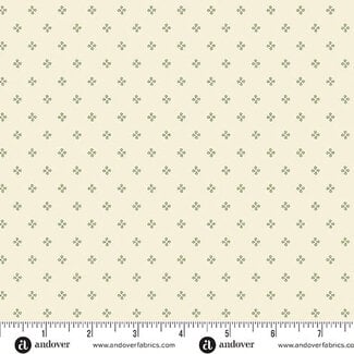 Andover Snow Flurry by Laundry Basket Quilts, Ice Crystal, A-10315-LG, Cream, $0.23/cm or $23/m