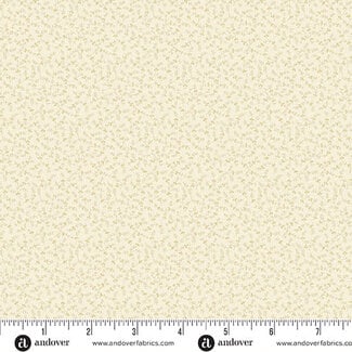 Andover Snow Flurry by Laundry Basket Quilts, Potpourri, A-10301-L, Cream, $0.23/cm or $23/m