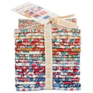 Tilda Village Life, Fat Eight Bundle, 20 fabrics