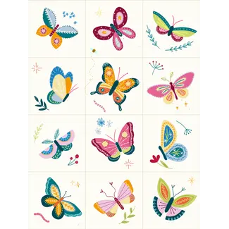 Wonderfil Butterfly Sanctuary Wool Applique Block of the Month