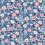 Village Life, Esther, Blue, $0.25/cm or $25/m