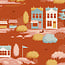 Village Life Blender, Village, Rust, $0.25/cm or $25/m