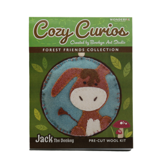 Wonderfil Cozy Curios Jack the Donkey PreCut Wool Kit