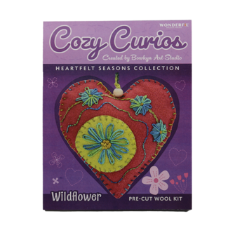 Wonderfil Cozy Curios Wildflower PreCut Wool Kit