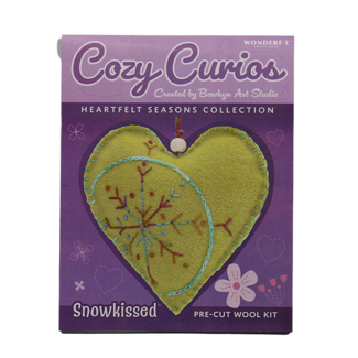 Wonderfil Cozy Curios Snowkissed PreCut Wool Kit