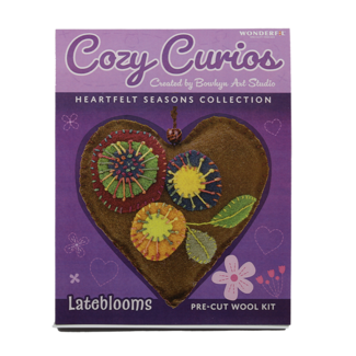 Wonderfil Cozy Curios Lateblooms PreCut Wool Kit