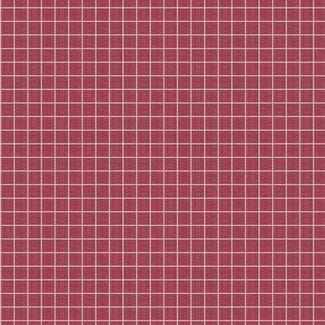 Tilda Tilda Basics, Creating Memories, Plaid, Burgundy, 160086, $0.26/cm or $26/m