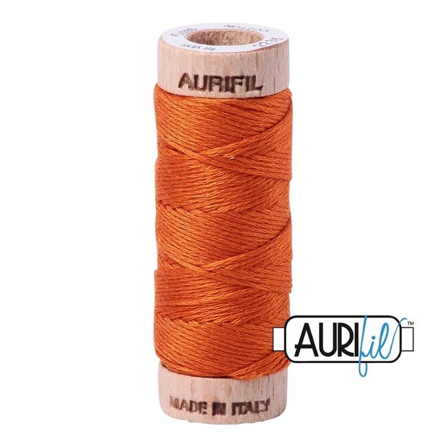 AURIFIL 6 STRAND FLOSS 18YDS 2235 Orange