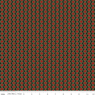 Riley Blake Designs Northern Christmas, C17834-BLACK, Stars, Black, $0.26/cm or $26/m
