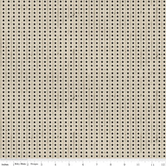 Riley Blake Designs Northern Christmas, C17836-NEUTRAL, Star Stripes, Neutral,  $0.26/cm or $26/m