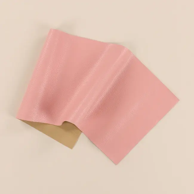 Sunkissed Peach Pebbled Leather