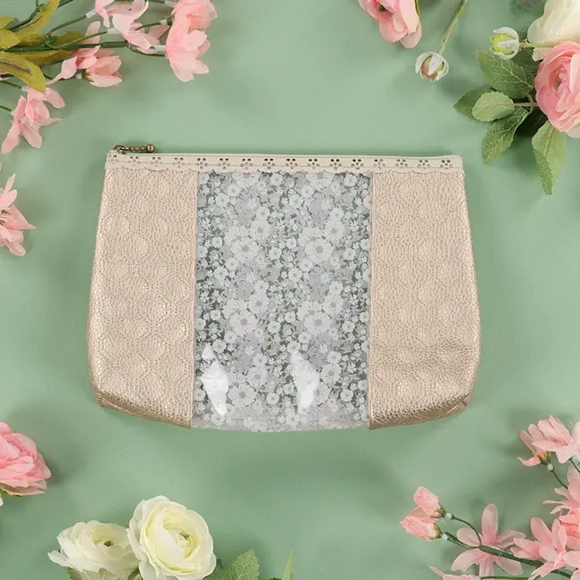 Peek-A-Bloom Zipper Pouches