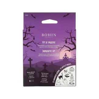 Bohin Halloween Embroidery Kit