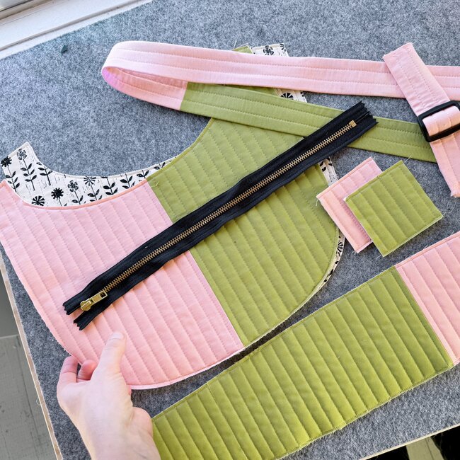 Crescentwood Quilted Bag Pattern