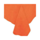 Paper Linen Solid Table Cover in Orange - 1 Each