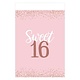 Blush Sixteen Plastic Table Cover