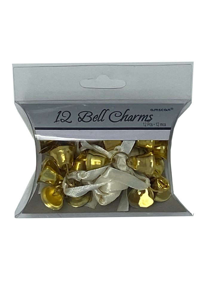 DOUBLE BELL CHARMS - GOLD