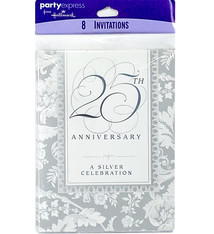 25th Anniversary Invitations