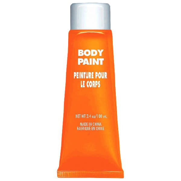 Orange Body Paint