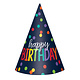 Birthday Accessories Rainbow Paper Cone Party Hat