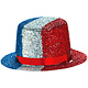 Patriotic Mini Glitter Hat