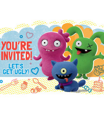 Ugly Dolls Party Invitations - 8 Pcs