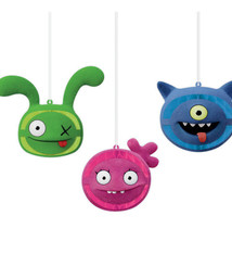 Ugly Dolls Honeycomb Decorations - 3 Pcs