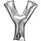 Letter "Y" Mylar Balloon -32" Silver