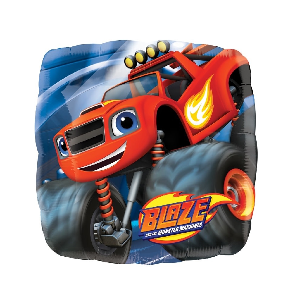 18" Mylar "Blaze" Monster Truck - #356