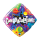 18" Mylar "Congratulations" Party Time - #183