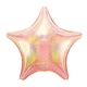 18" Mylar "Pale Pink Dazzler Star" - #D4