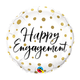 18" Mylar "Happy Engagement" Balloon - #219