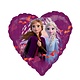18" Mylar "Elsa & Ana" Purple Heart - #118