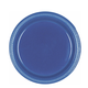10" Round Plastic Plates, Mid Ct. - Bright Royal Blue