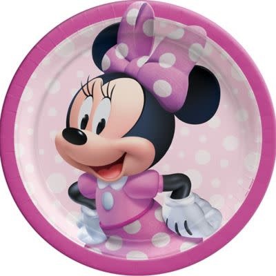 Minnie Mouse Forever 9" Plates