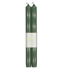 Straight Taper 10" Candles in Hunter Green - 2 Candles Per Package