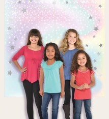 Colorful Magical Star Scene Setter 2pc