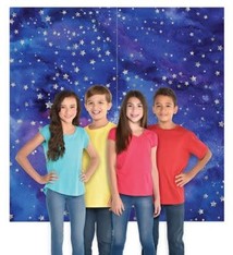 Galaxy Scene Setters Photo Backdrop