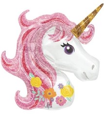 33" Magical Unicorn Mylar Balloon