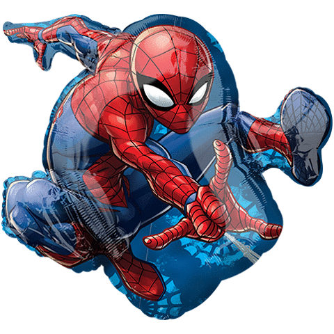29" Spiderman Shape Mylar Balloon