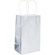 Silver Foil Solid Kraft Bag - Small